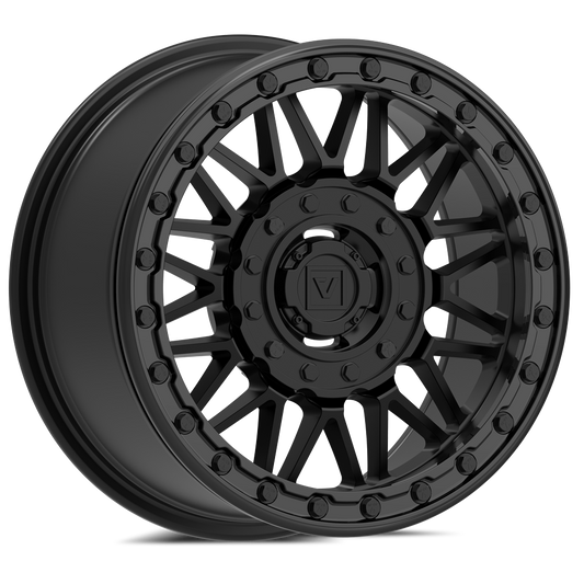 V08 Satin Black UTV Beadlock - Valor Offroad