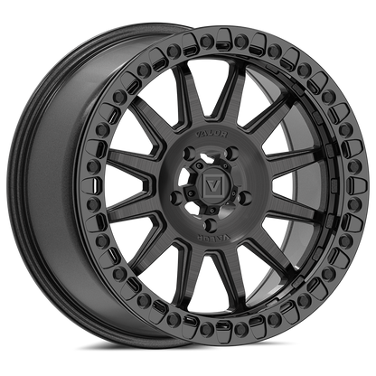 V09 Brushed Charcoal UTV Beadlock - Valor Offroad
