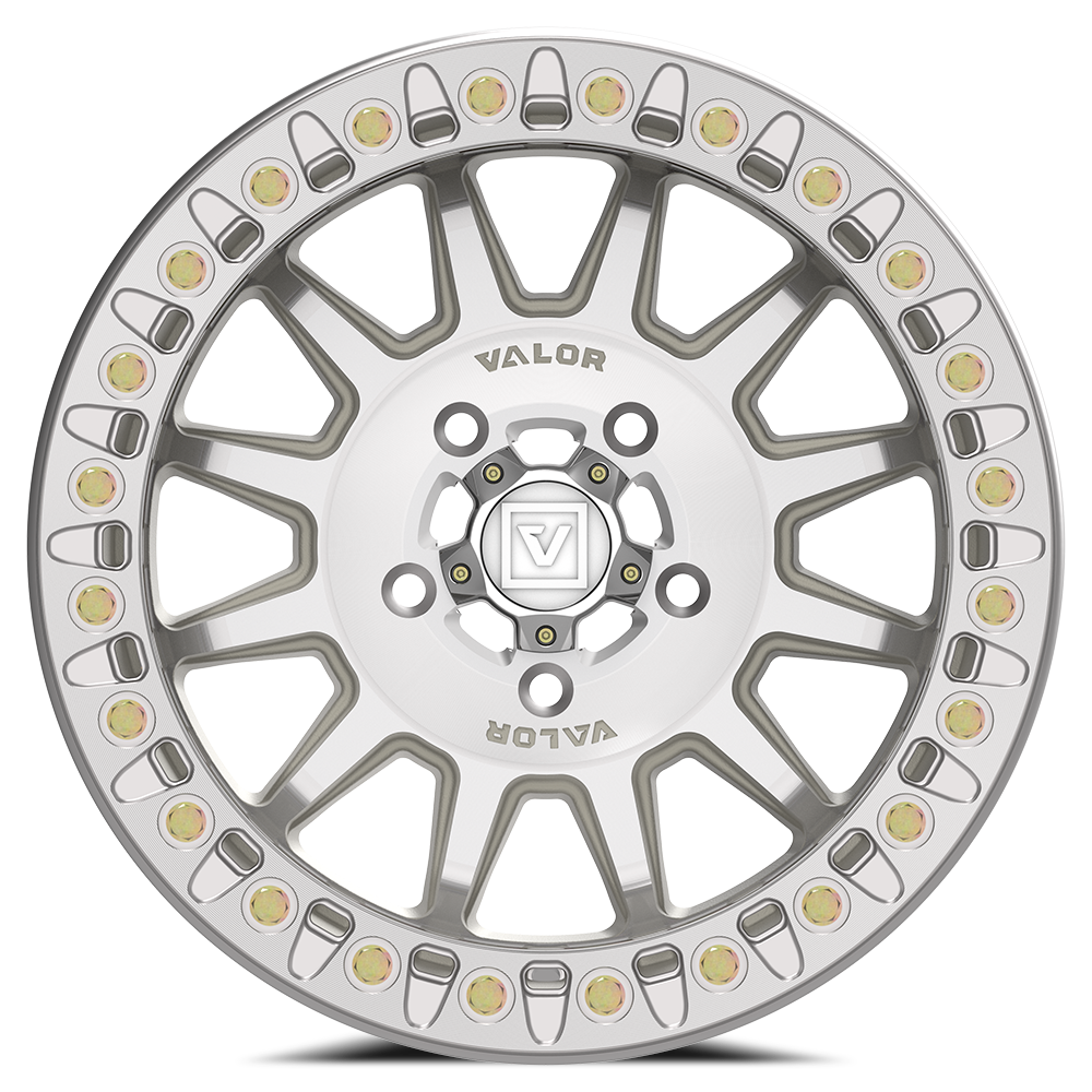 V09 Raw Machined UTV Beadlock - Valor Offroad