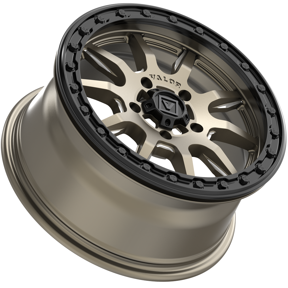 V15 Satin Bronze UTV Wheel - Valor Offroad