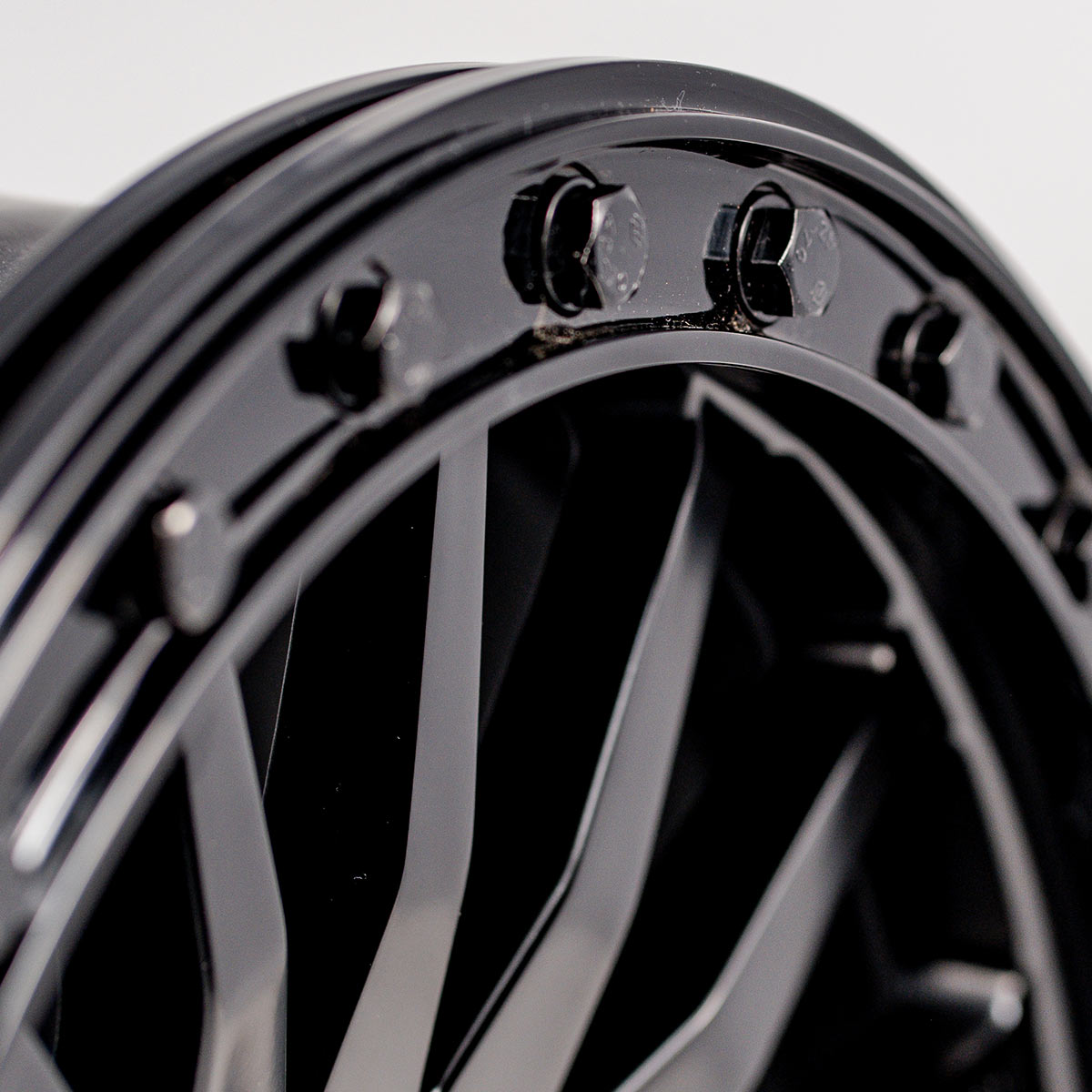 V06 Satin Black UTV Beadlock - Valor Offroad