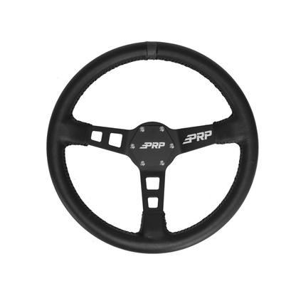 Deep Dish Steering Wheel – Leather