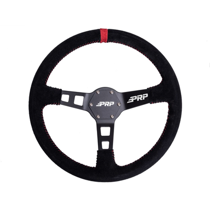 Deep Dish Steering Wheel – Suede