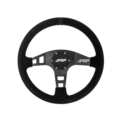 Flat Steering Wheel – Suede