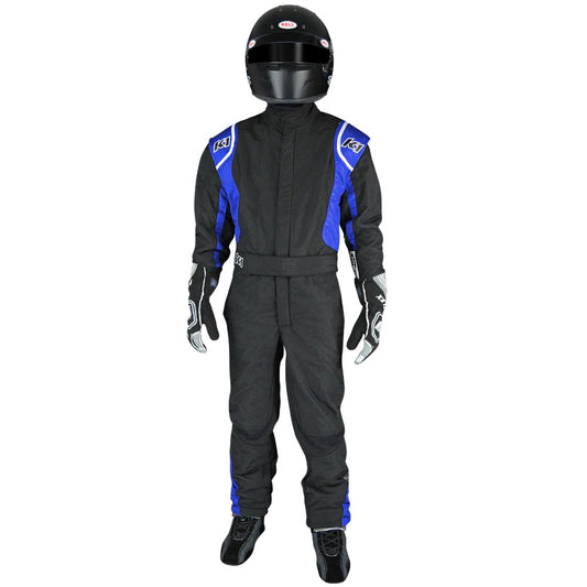 Suit Precision II 5X- Small Black/Blue