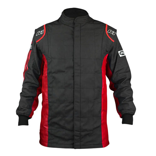Jacket Sportsman Black / Red Medium-Safety Equipment,Safety Clothing,Driving Jackets-K1 RACEGEAR-Pivotal Motorsports