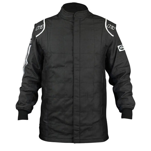 Jacket Sportsman Black / White 3X-Large-Safety Equipment,Safety Clothing,Driving Jackets-K1 RACEGEAR-Pivotal Motorsports