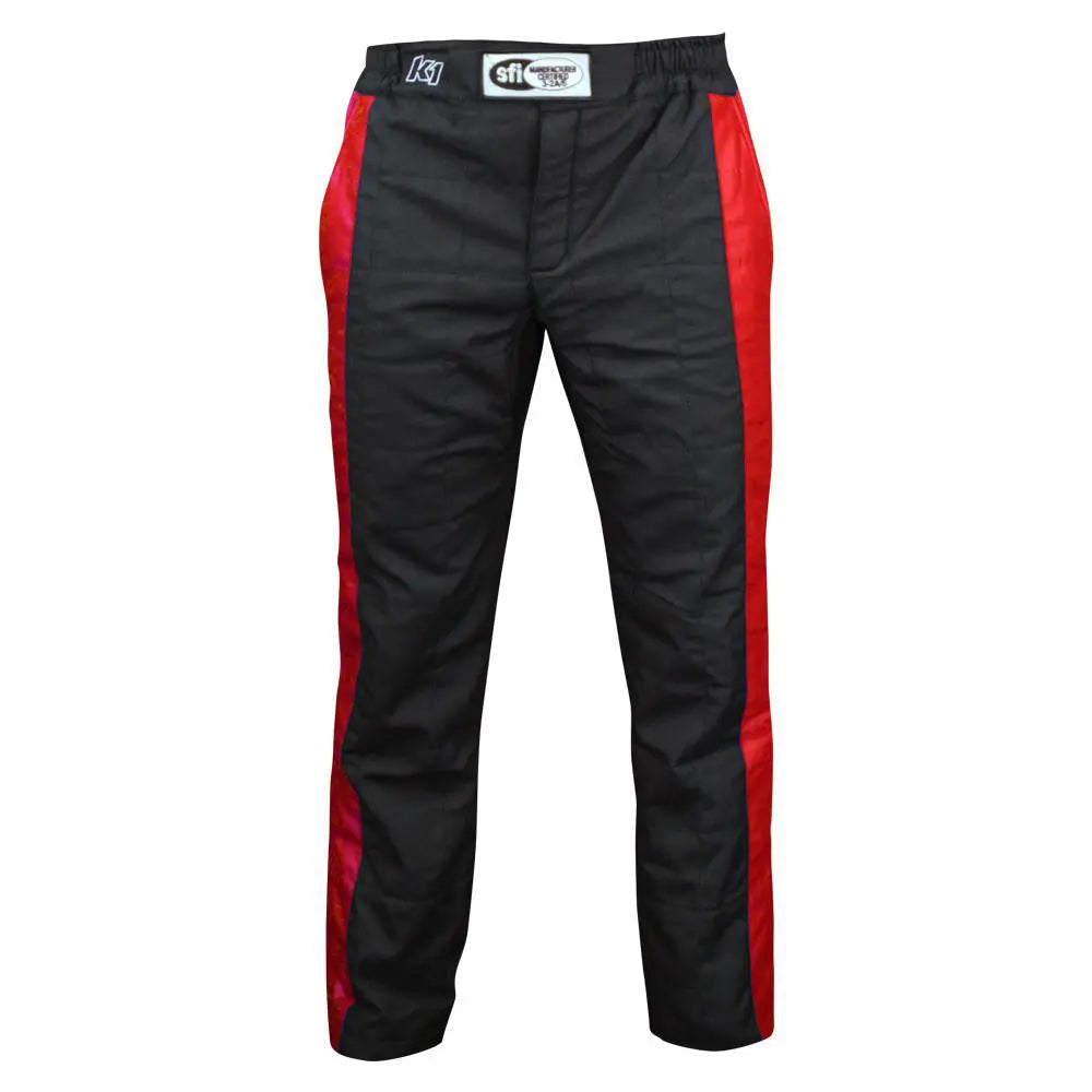 Pant Sportsman Black / Red XX-Large-Safety Equipment,Safety Clothing,Driving Pants-K1 RACEGEAR-Pivotal Motorsports