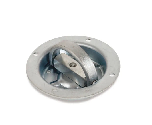 Recessed D-Ring 360 Deg Swivel Zinc-Towing Equipment,Tie-Down Straps and Components,Tie-Down Anchors-MACS CUSTOM TIE-DOWNS-Pivotal Motorsports